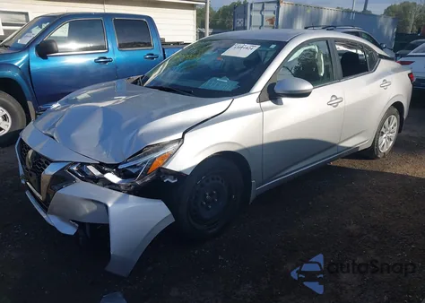 2022 Nissan Sentra S Xtronic Cvt from USA, damaged, VIN 3N1AB8BV8NY225241
